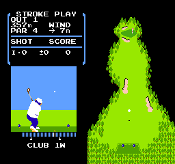 Golf (Europe) In game screenshot